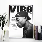 Картина на холсте супер звезда Tupac Biggie Smalls, постеры и принты, картина на стену, домашний декор для гостиной
