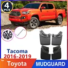 Автомобильный грязезащитный-крыло брызговики для Toyota Tacoma N300 2016  2019 2017 2018 3rd 3 Gen Брызговики автомобильные аксессуары наклейки