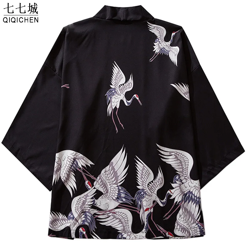 Пиджак кимоно в японском стиле Харадзюку для мужчин уличная одежда хип хоп