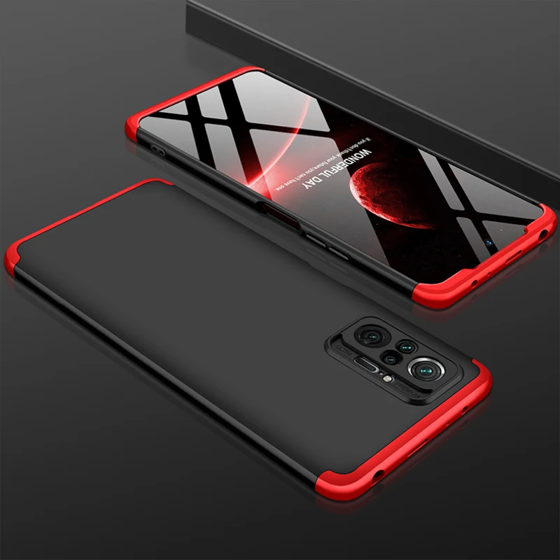 

Covers For Xiaomi Redmi Note 10 Pro Case Protective Fundas For Xiaomi Red mi Note10S Note10 Pro Max 360 Full Degree Phone Cover