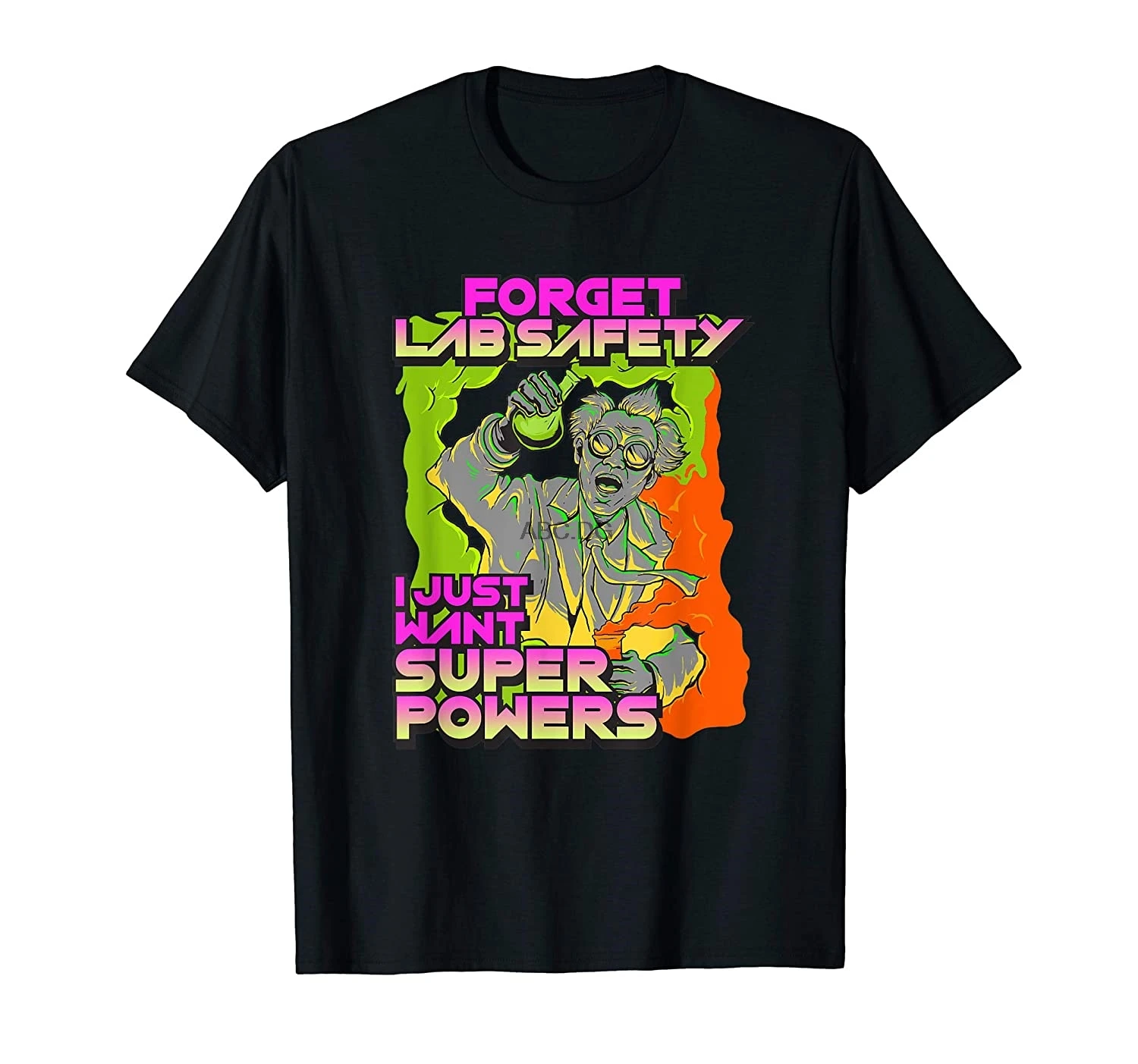 Футболка с надписью I Want Super Powers |