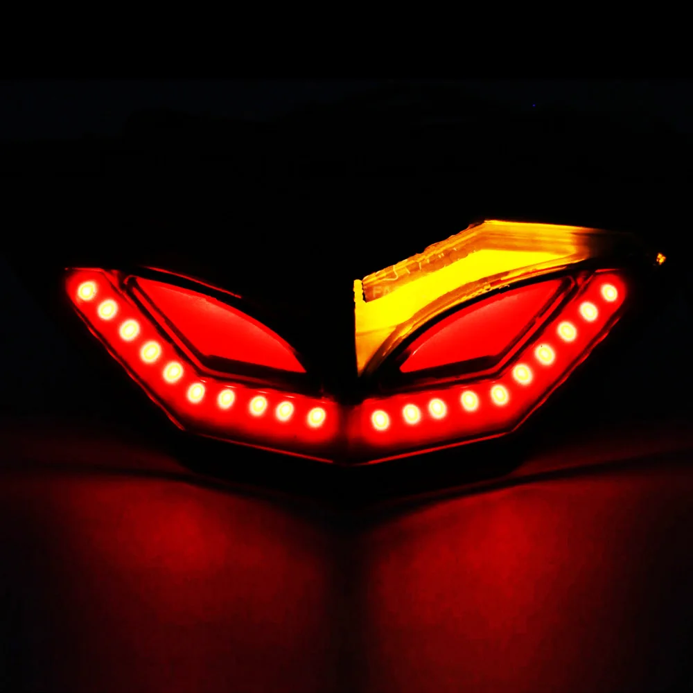 Задний фонарь для мотоцикла Kawasaki Z250 EX300 Ninja250 300 Z300 2013 2017 задсветильник сигналы