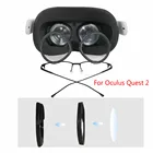 С защитой от УФ-светильник линзы оправа для очков для Oculus Quest 2 Очки виртуальной реальности VR гарнитура Магнитная Рамка объектива Защита для oculus quest 2 аксессуара