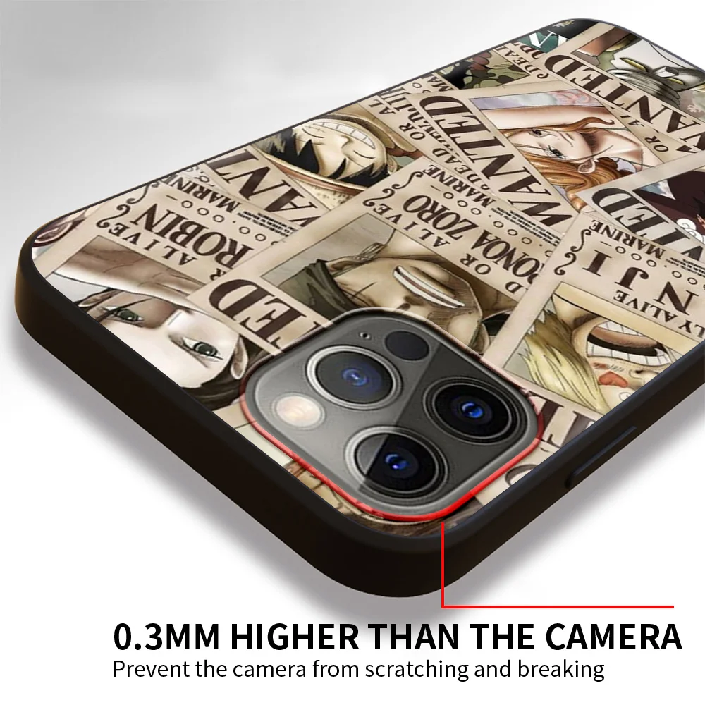 anime one piece zoro luffy hot phone case for apple iphone 11 7 xr 12pro max 12 mini x 7 6 8 plus 6s 11pro xs 5 coque cover bag free global shipping