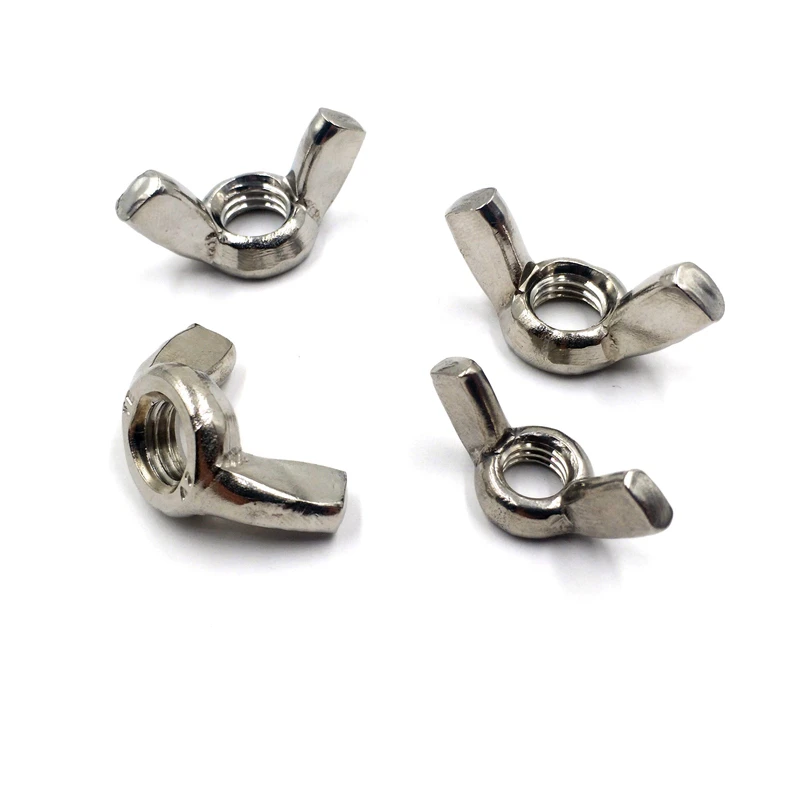 Stainless steel DIN315 Wing Nut SUS 304 SUS316 Hand Twist thumb nut butterfly M3 M4 M5 M6 M8 M10 M12 | Обустройство дома