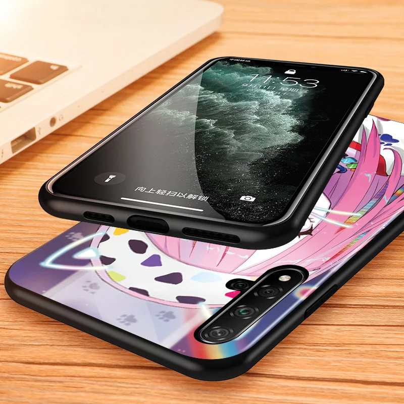 

Anime Girl Illustration Art for Huawei Honor 30 20 10i 10 9C 9A 9S 9X 9N 9 8X 8A 8 7A 7C Pro Plus Lite Black Phone Case