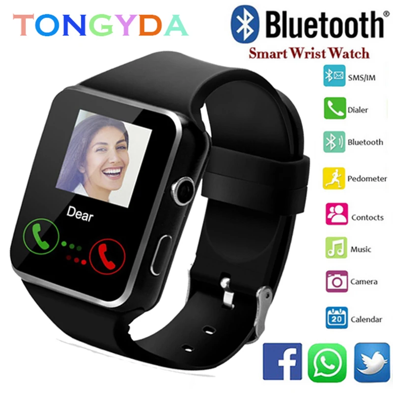 Умные часы Dz09 умные с поддержкой Tf Sim камеры мужские и женские спортивные