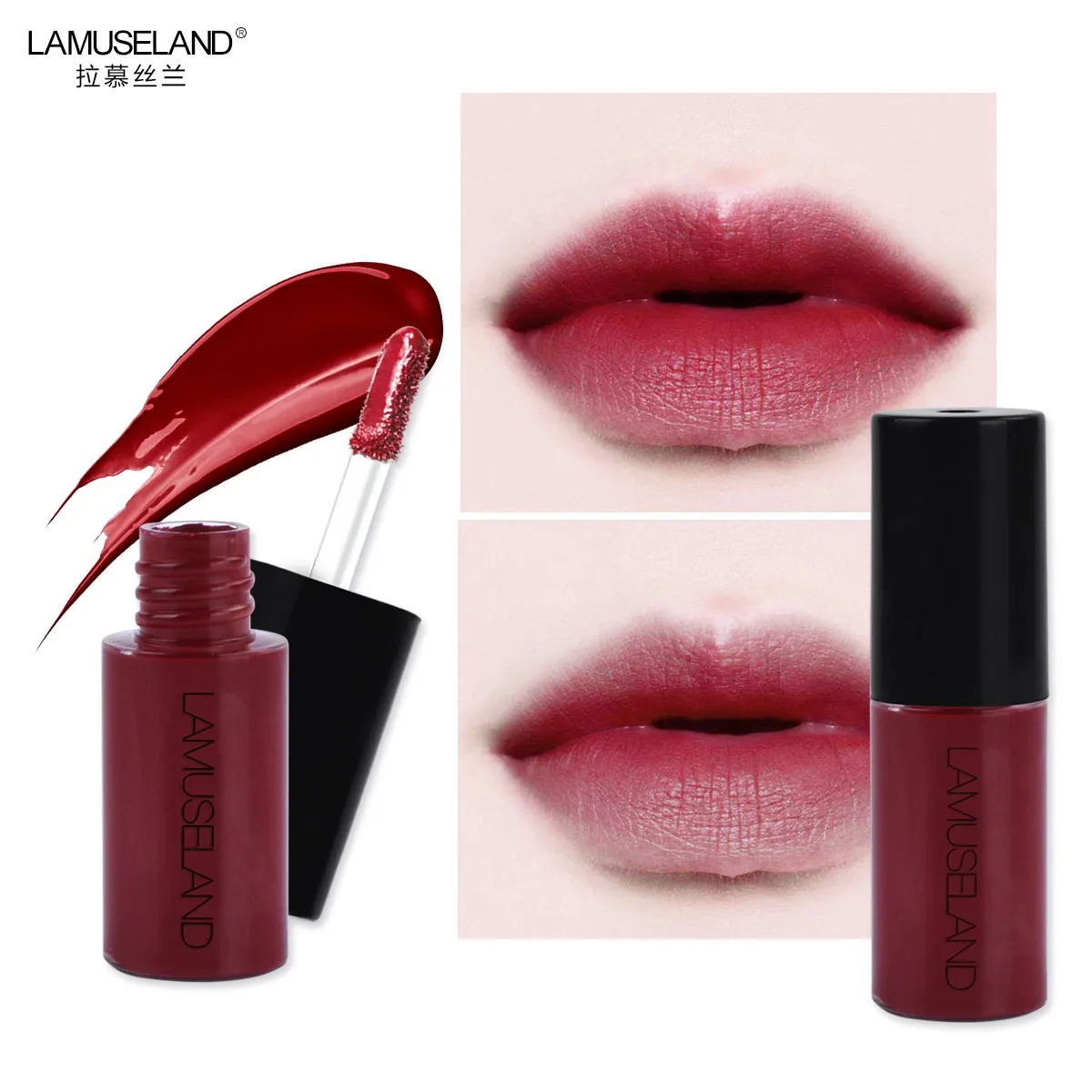 Матовая стойкая антипригарная чашка жидкая губная помада 12 видов цветов Блеск