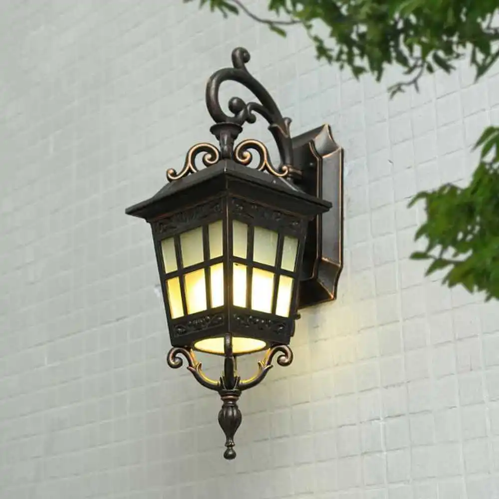 

Уличное освещение, китайские пасторальные уличные настенные лампы, уличные китайские настенные лампы, водонепроницаемые садовые лампы Yang ...