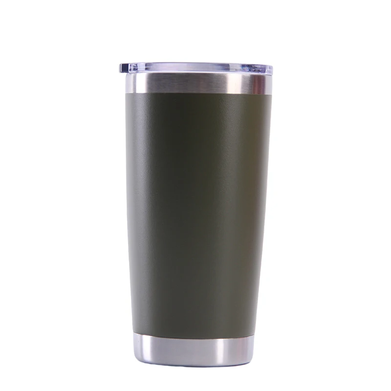 

Creative stainless steel ice bar cup large capacity portable double decker car cup outdoor sports thermos cup