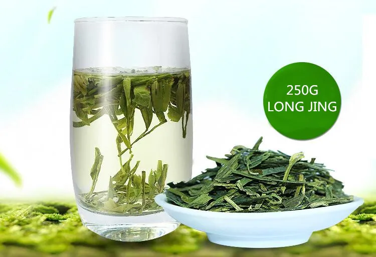 

Famous Good quality Dragon Well Chinese Tea the Chinese Green Tea West Lake Dragon Well Health Care Slimming Beauty