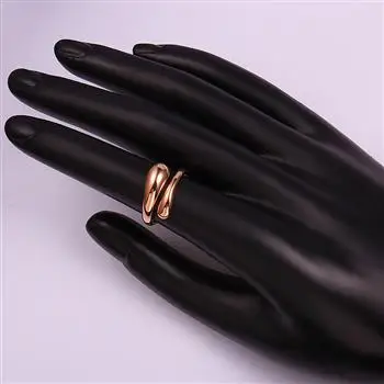 

Rose Gold Geometric Foreign Trade Ring R012-B KZCR012 Wedding Ring Couple Wedding Rings Wedding Rings Gold Ring