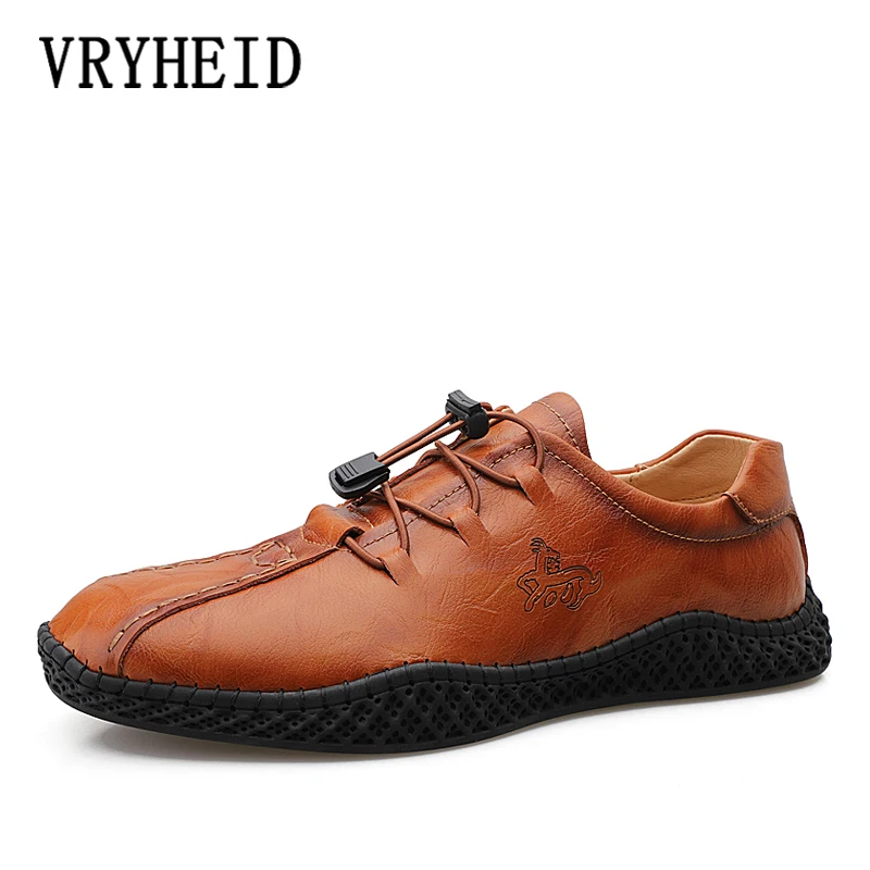 

Реальная реальная мужская повседневная обувь, натуральная кожа ручной работы, горячая Распродажа, стандартная мягкая обувь для вождения, м...