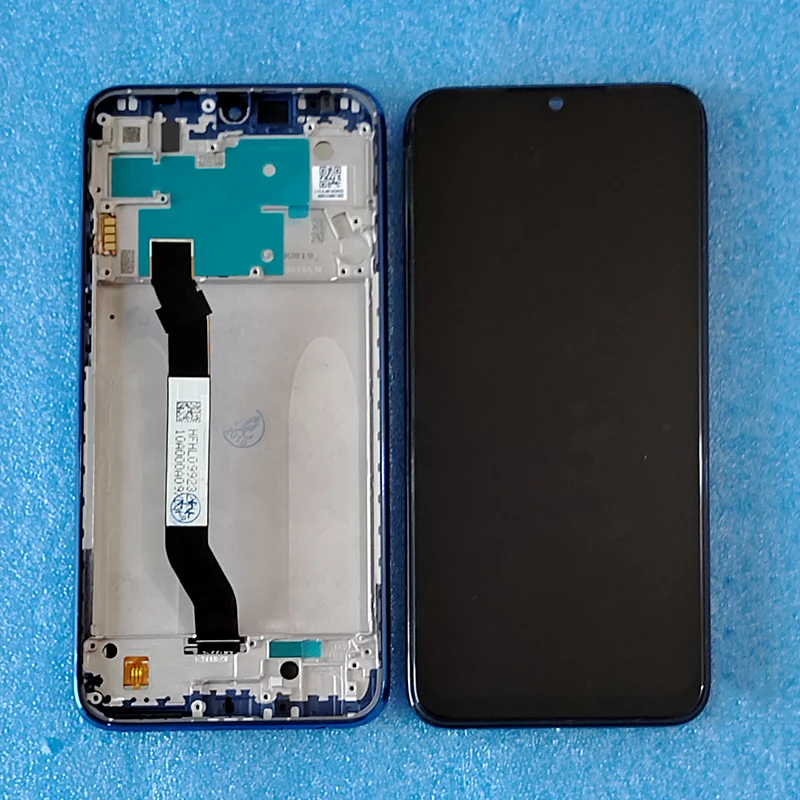 Axisinternational для 6," Xiaomi Redmi Note 8 ЖК-экран+ Сенсорная панель дигитайзер Рамка для Redmi Note 8T