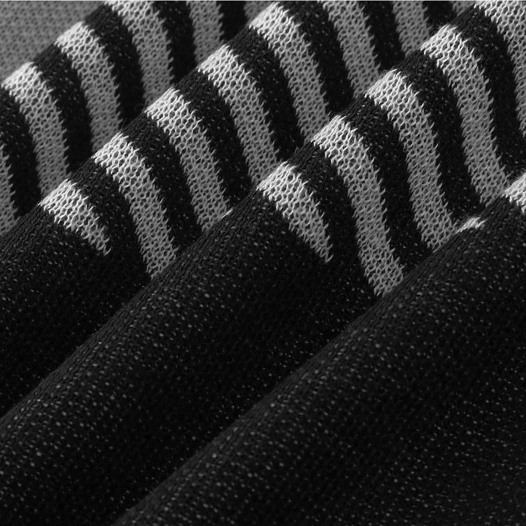 

Women Sweaters 2020 Autumn Winter Tops Womens Casual Check Pattern Round Neck Strapless Sweater Knitted Sweate Pullover Femme