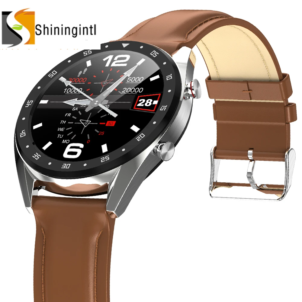 Smochm классический IP68 Водонепроницаемый умные часы спортивные ЭКГ сердечного