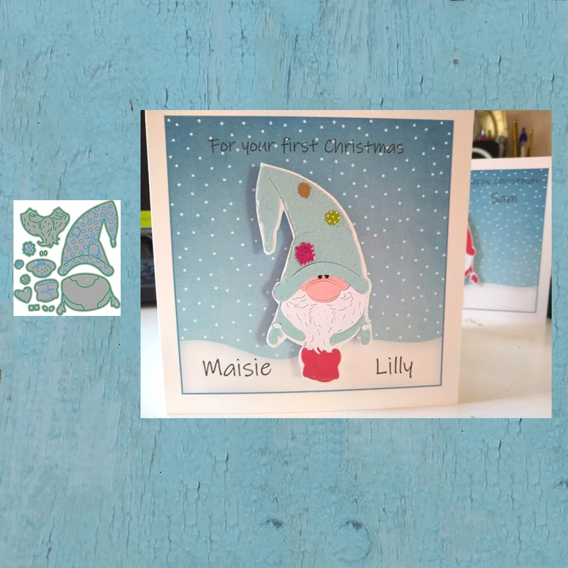 Металлические Вырубные штампы LLove форма для вырезания карликовый эльф