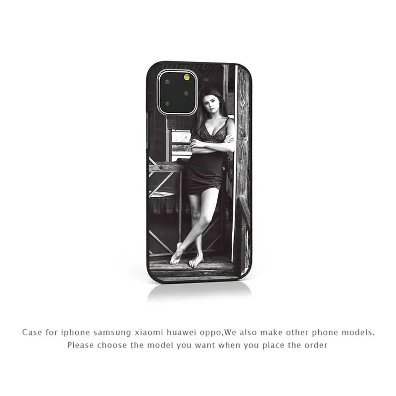 

Selena USA POP singner Phone Case for iPhone Samsung Xiaomi note A 6 7 8 9 11 12 20 Pro X XS Max XR Plus cover funda shell