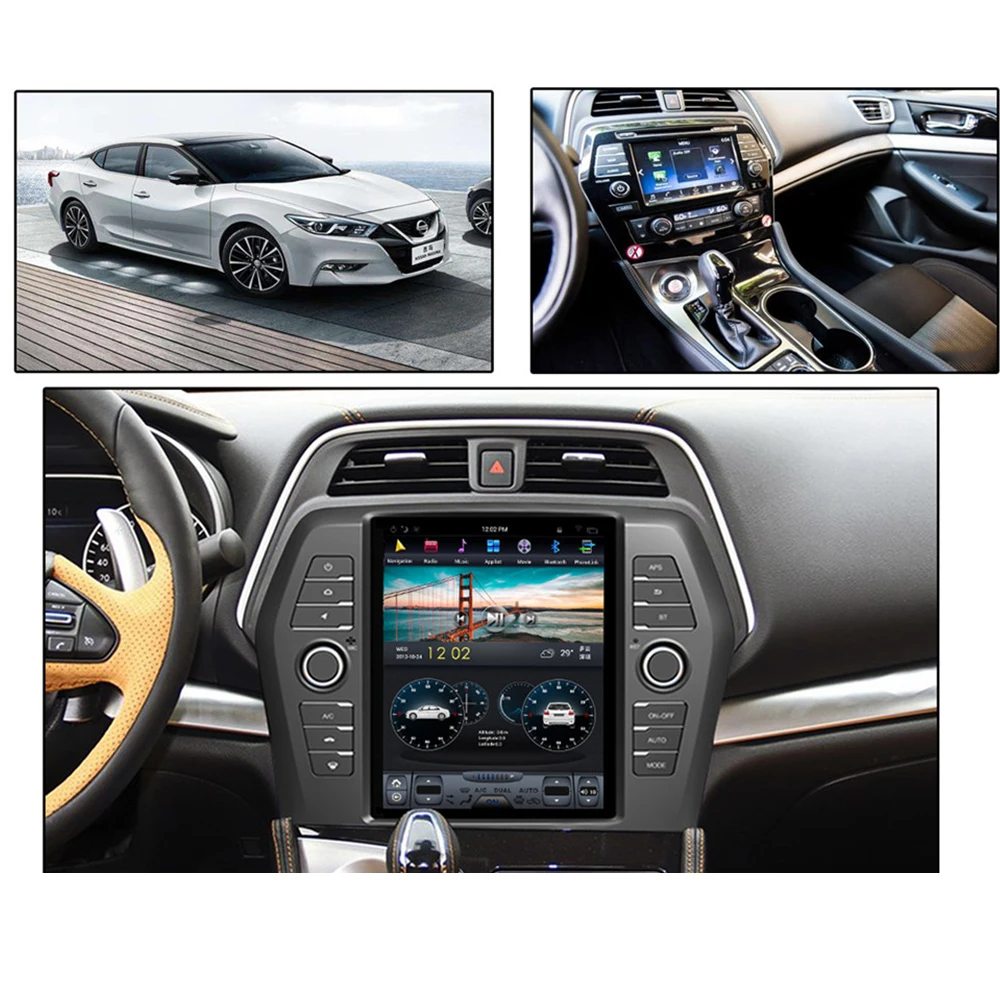 Автомобильный мультимедийный плеер ZJCGO стерео GPS радио навигация Android экран для