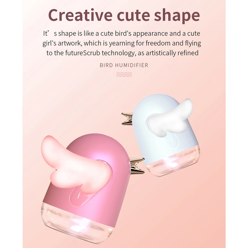 330 мл ультразвуковой увлажнитель воздуха с 7 цветов светодиодный ночной