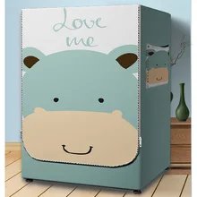 Thicken Fabric Washing Machine Cover Sunscreen Waterproof Case Home Laundry Dryer  Roller Dustproof Household Goods