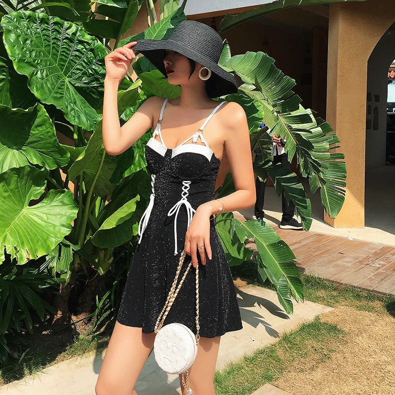 Женский купальник Цельный женские купальники женский летний купальный костюм