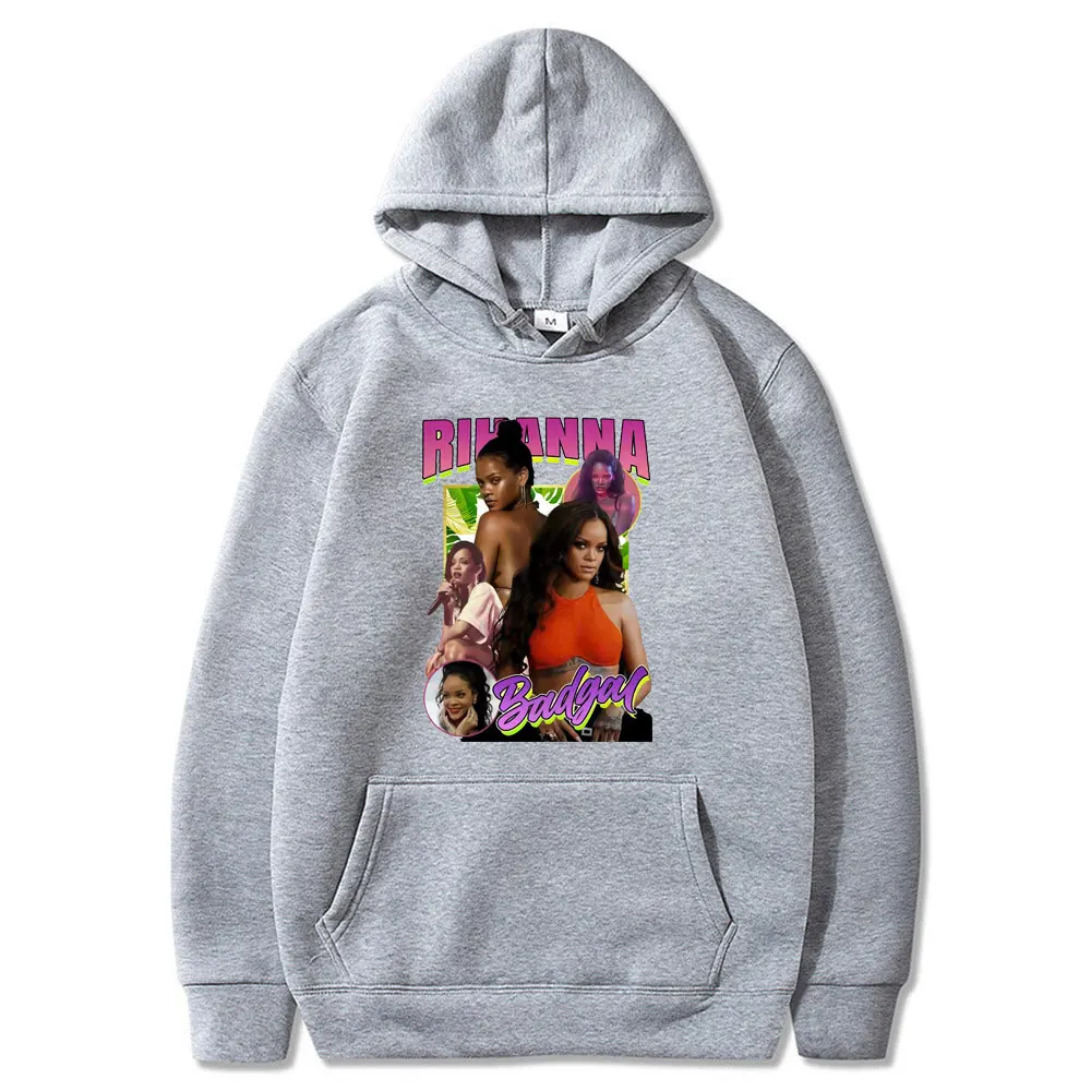 

Rihanna Vintage Graphic Swearshirt Hoodies Tumblr Ulzzang Men Women Swearshirts Casual Long Sleeve Winter Women Pullover Cool