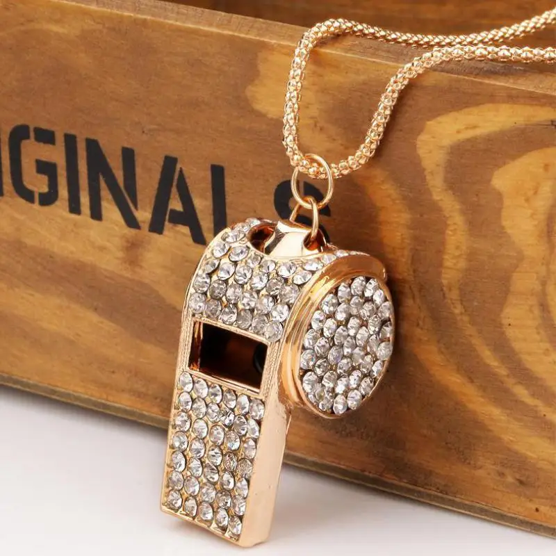 

2021 New Korean Alloy Jewelry Fashion Versatile Necklace Long White Sweater Chain Wholesale Women Metal Pendant