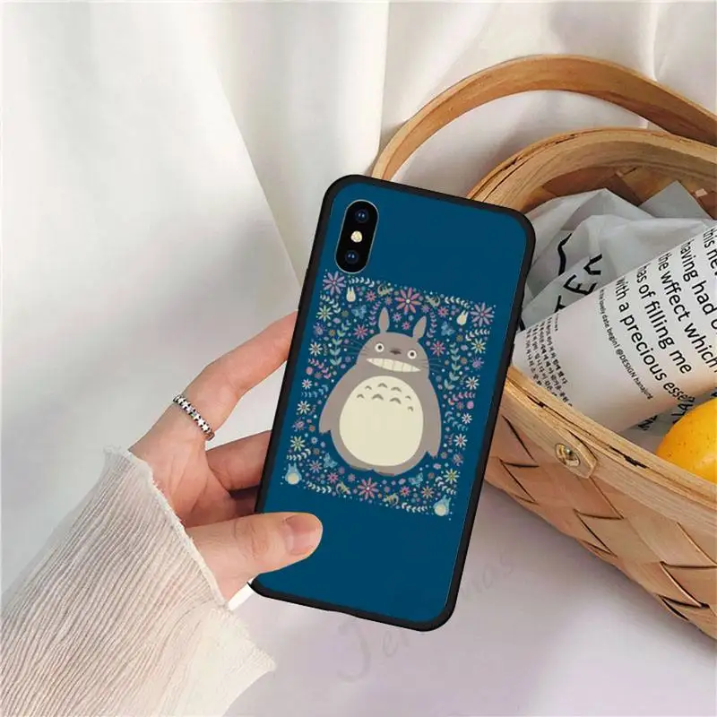 

toroto Anime Miyazaki Hayao Phone Case for iPhone 11 12 pro XS MAX 8 7 6 6S Plus X 5S SE 2020 XR