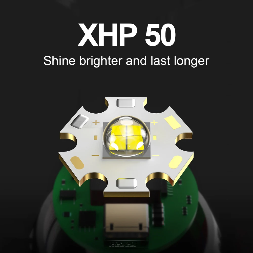 구매 XHP50 높은 전원 Led 손전등 Usb 마이크로 충전식 토치 텔레스코픽 줌 손전등 전술 손전등 야외 조명