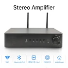 Усилитель мощности Ghtech WA60, Bluetooth 5,0, 60 Вт * 2, ST350BW, 2,1 каналов, сабвуфер, аудиоусилитель для домашнего кинотеатра