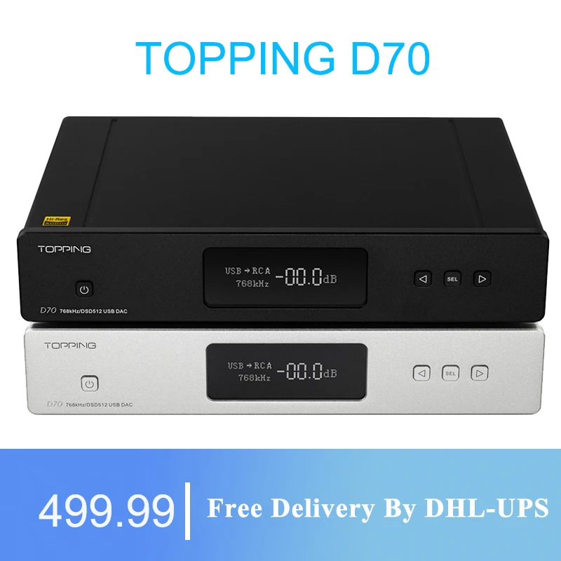 Топпинг D70/D70 BT AK4497 * 2 DAC AK4118 XMOS XU208 DSD512 оригинальный 32 бит/768 кГц аудио с высоким