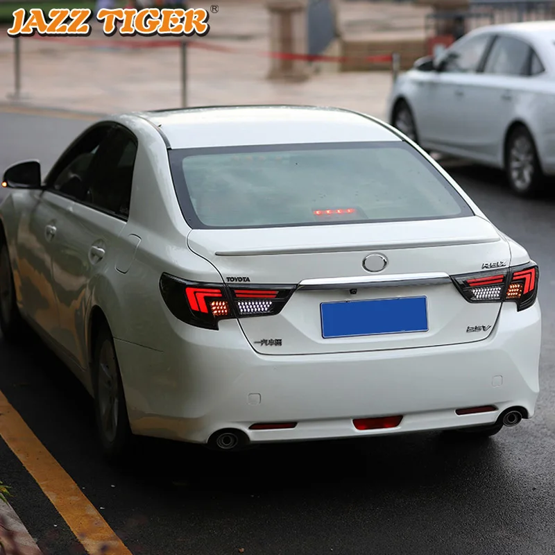 

Car LED Tail Light Taillight For Toyota Mark X 2013 - 2018 2019 Rear Running Lamp + Brake + Reverse Light + Turn Signal Light