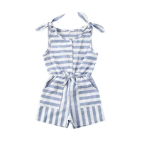 pudcoco toddler kid baby girl stripe clothes sleeveless romper 2020 new casual one piece jumpsuit summer outfit