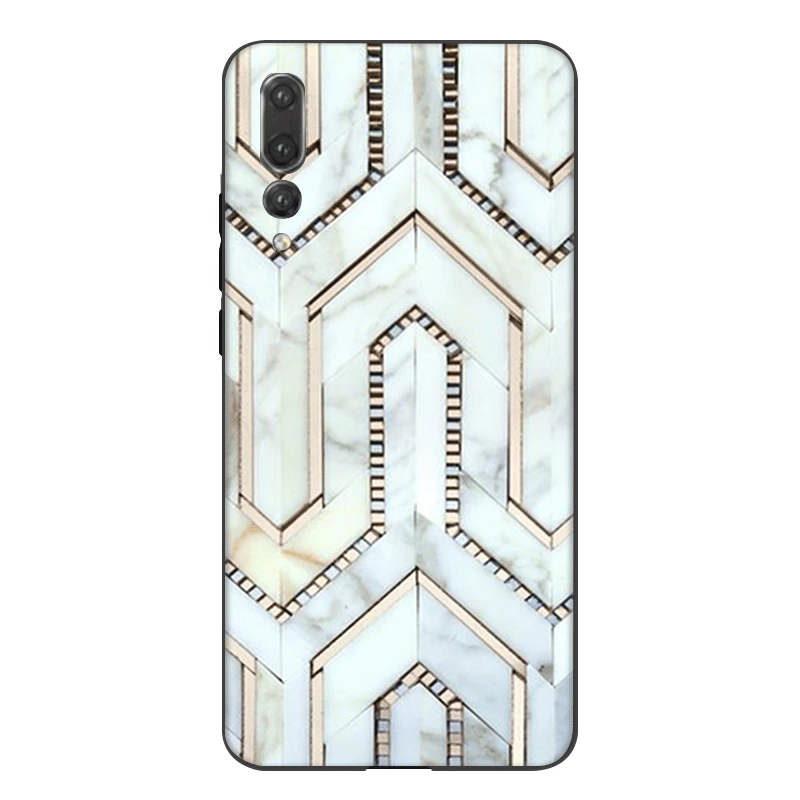 Чехол для мобильного телефона huawei Y5 Y6 Y7 Y9 mate 10 20 Pro Nova 2i 3 3i 4 5i Lite Cover Morocco Art Deco плитка