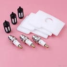 Воздушный фильтр топливный фильтр свеча зажигания Комплект для Stihl MS180 MS170 018 017 MS 180 170 запасные части для бензопилы Au10 21 Прямая поставка