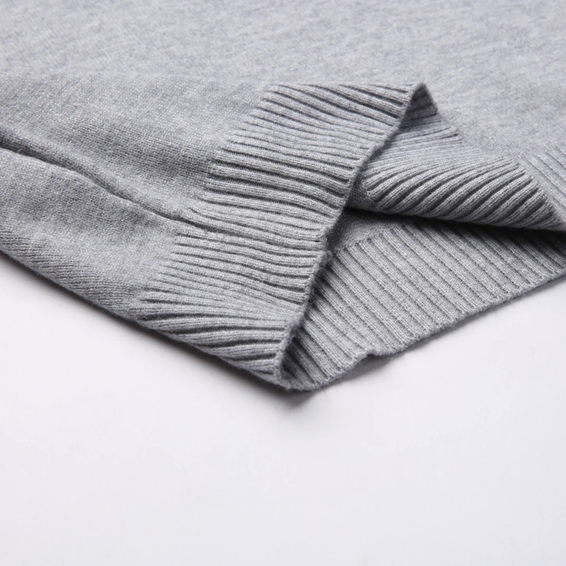 Свитер мужской плотный теплый с высоким воротом 52529 | Мужская одежда