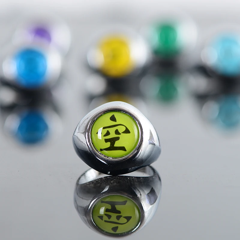 

Hot Anime Ring Akatsuki Pain Cosplay Badge Itachi Uchiha Code Ring Konan Orochimaru Tobi Deidara Fans Gift