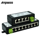 POE-Сплиттер ANPWOO Autoeye, 4 порта, 8 портов, для сетевой POE-камеры видеонаблюдения с питанием от сети Ethernet IEEE802.3af