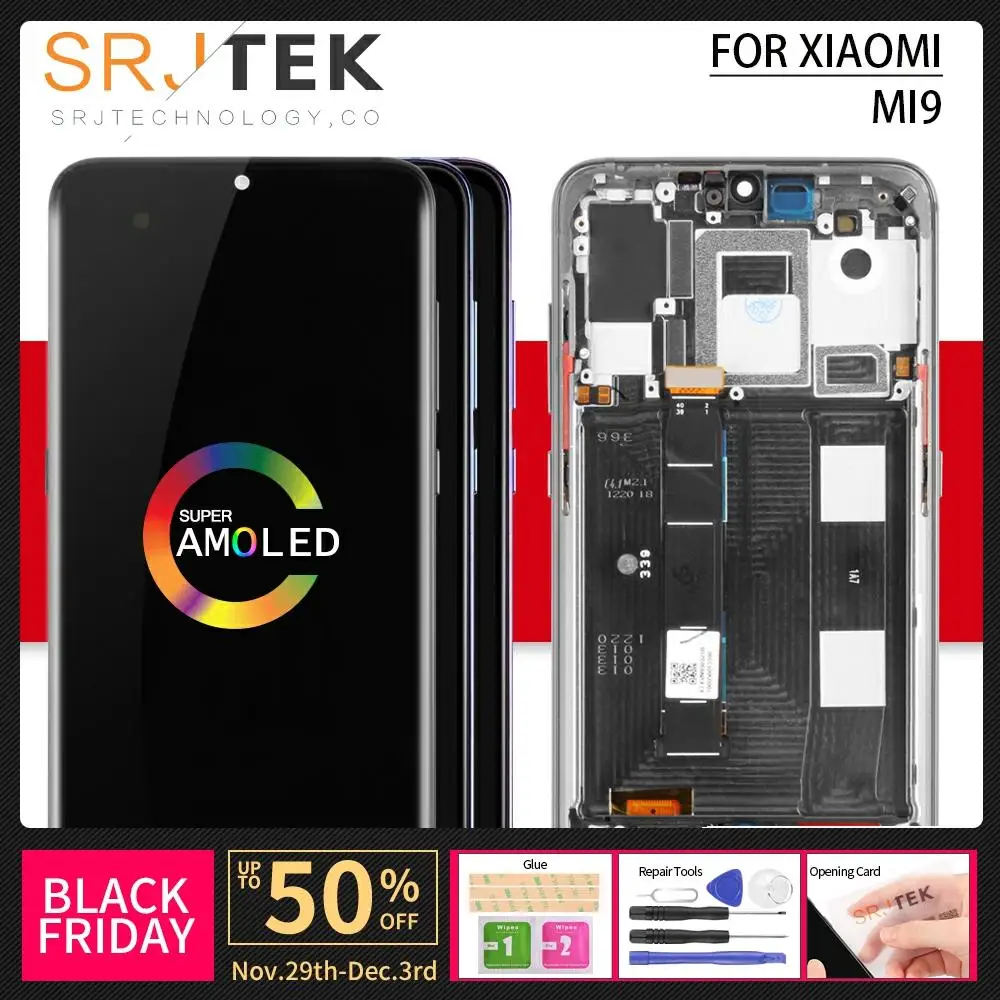 AMOLED для Xiaomi mi 9 lcd сенсорный Explorer экран дигитайзер сенсор SE стекло 9X дисплей|Экраны