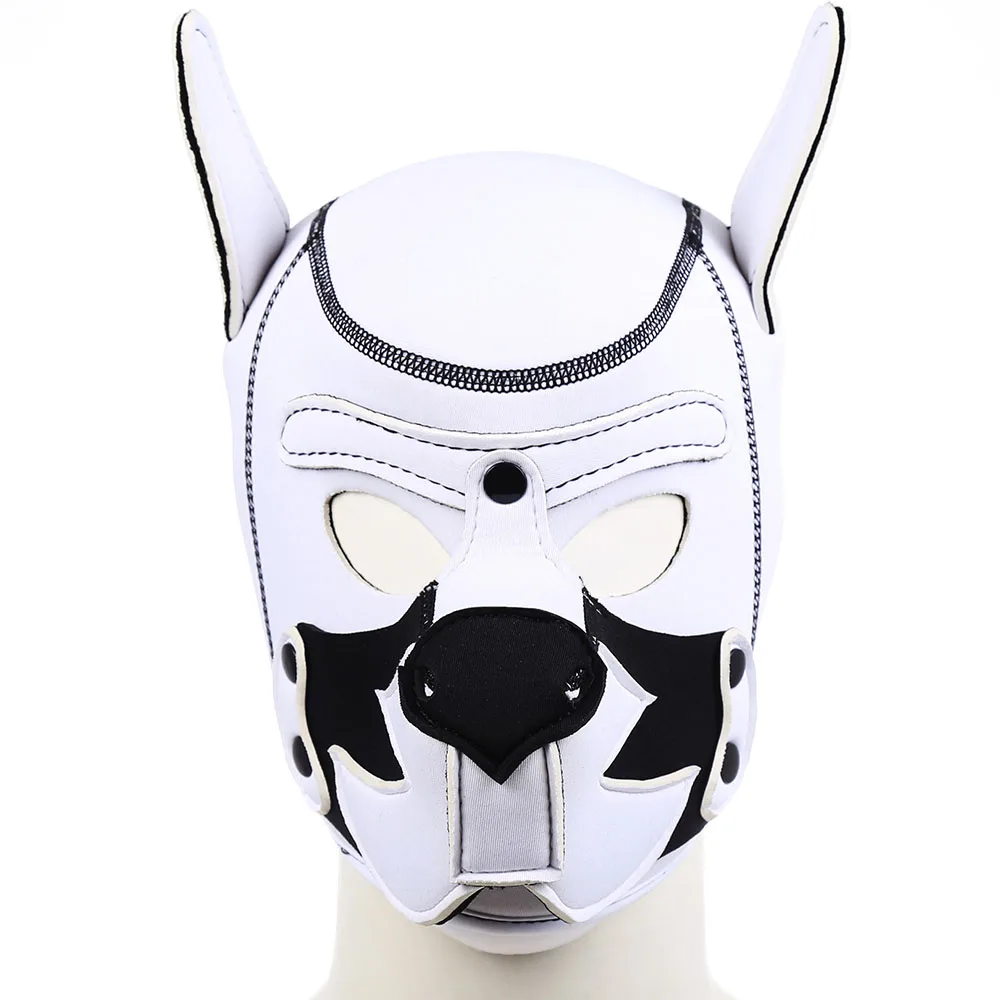 Маска для головы собаки неопреновый капюшон щенка маска на все лицо животного