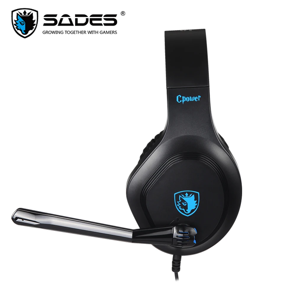 Игровая гарнитура SADES Cpower 3,5 мм стерео звуковые наушники для PS4/Xbox/One S/nintendo Switch/Mac/Mobile