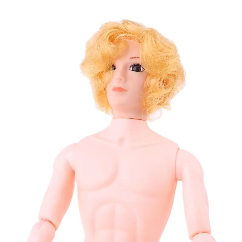 30 см 12 подвижных шарнирных обнаженных куклы Кукольное тело желтые волосы для