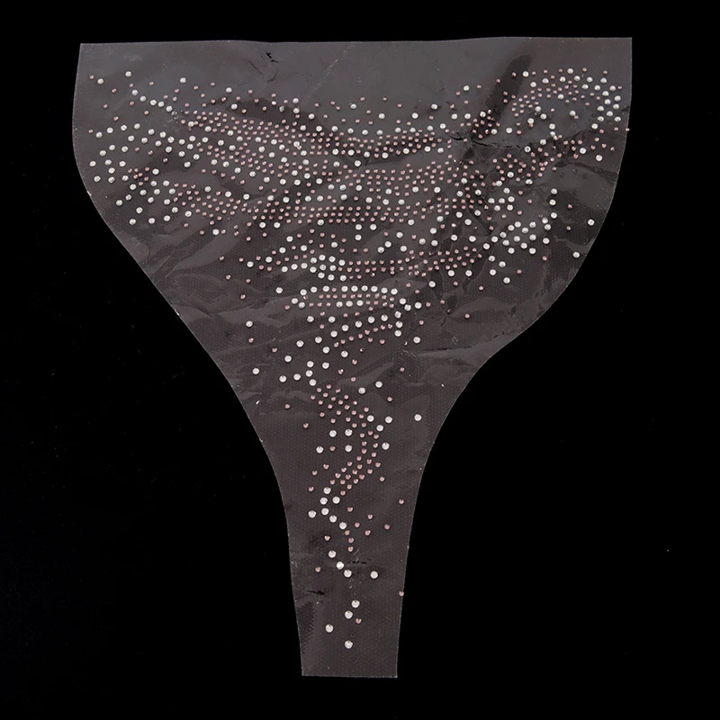 С украшением в виде кристаллов декольте мотив дизайн железа на аппликация патчи