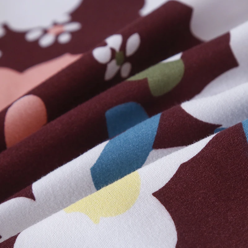 

More Color Cotton Fitted Sheet Mattress Cover Sheets For Bed Four Corners With Elastic Band Bed Sheet (No Pillowcases) Bed Cover