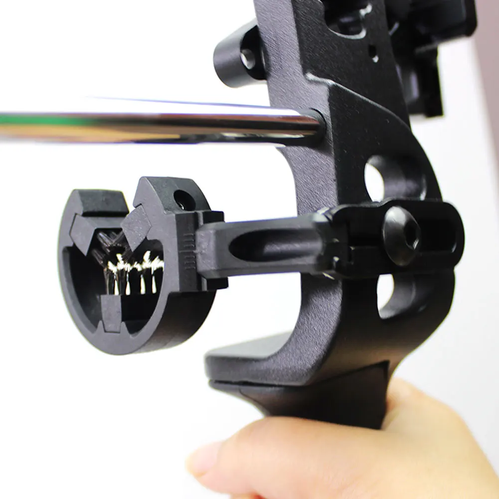 

Compound Bow Arrow Rest Whisker Brush Archery Equipment Plastic+Aluminum alloy