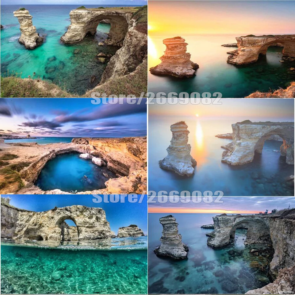 

Алмазная живопись 5D полноразмерная пейзажная вышивка крестиком Алмазная вышивка распродажа морской пейзаж художественные украшения для д...