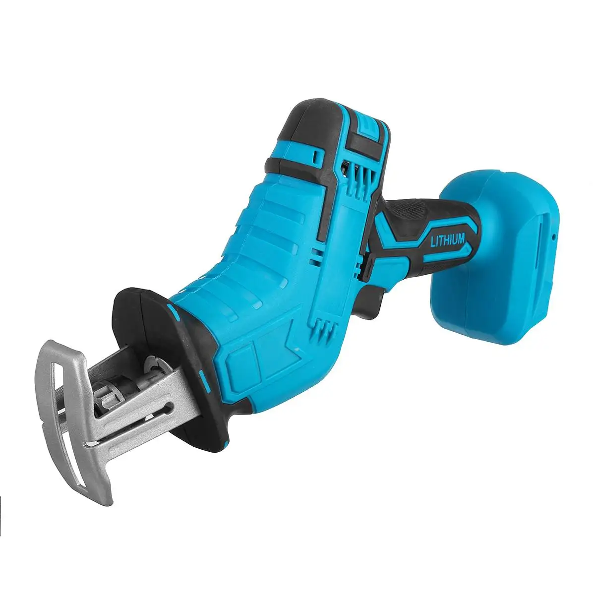 

For Makita 18V Battery Cordless Reciprocating Saw Metal Wood Cutting Machine Mini Electric Saw with 4 Blades Li-ion Battery Kit