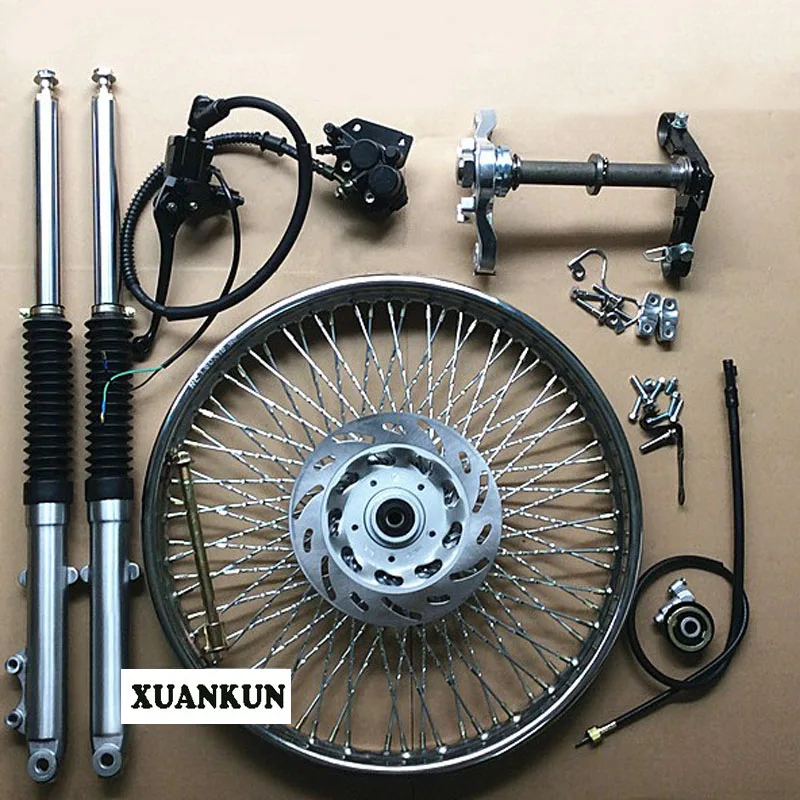 CG125 мотоцикл ретро модифицированные колеса Расширенные 72 спицы дисковый тормоз