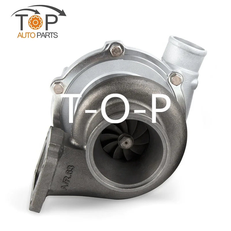 

GTX3076R-53 GTX3076R GTX30 GT30 GT3076 a/r .60 .63 v-band T3 ball bearing universal turbo racing GT30 turbo GT3076 turbocharger